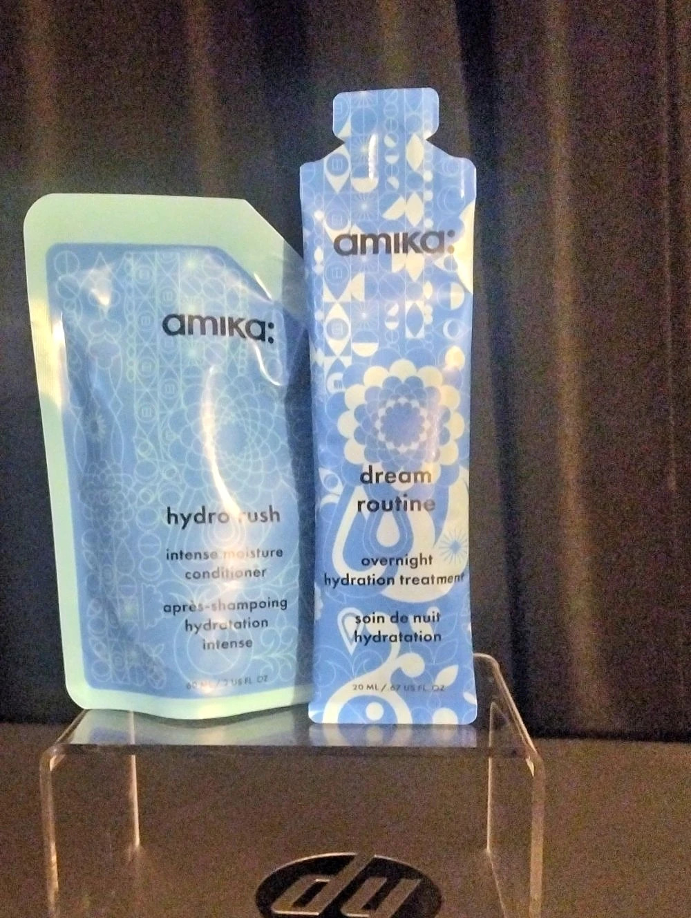 amika: Hydro Rush Intense Moisture Conditioner and Dream Routine Overnight